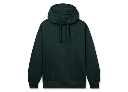 Anti Social Social Club Kkotch Tonal Hoodie Forest Green