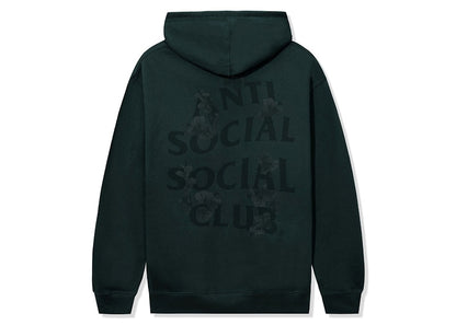 Anti Social Social Club Kkotch Tonal Hoodie Forest Green