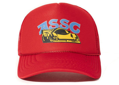 Anti Social Social Club Last Place Trucker Cap Red