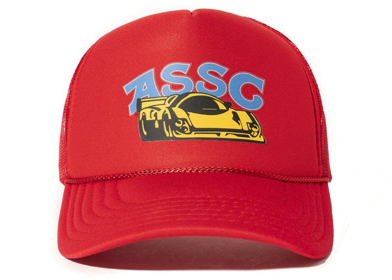 Anti Social Social Club Last Place Trucker Cap Red