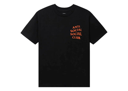 Anti Social Social Club Mind Games Tee Black/Orange