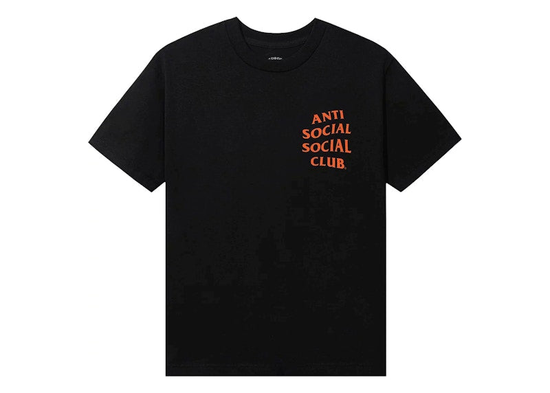 Anti Social Social Club Mind Games Tee Black/Orange