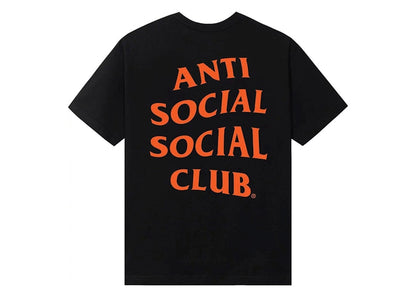 Anti Social Social Club Mind Games Tee Black/Orange