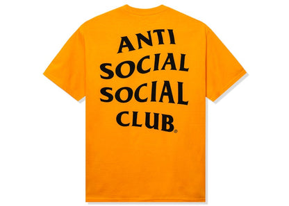 Anti Social Social Club Mind Games Tee Yellow