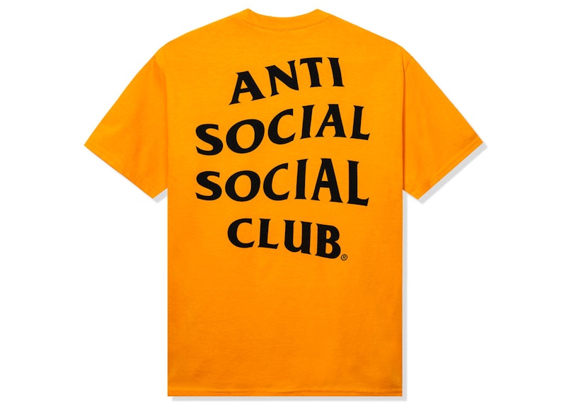 Anti Social Social Club Mind Games Tee Yellow