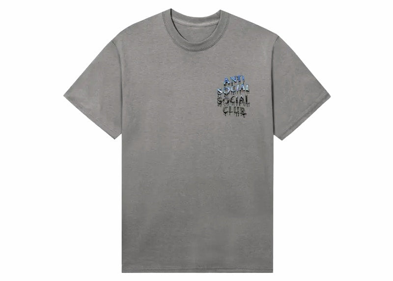 Anti Social Social Club Mind Melt Tee Grey