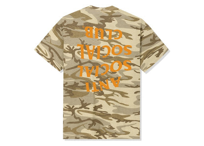 Anti Social Social Club Mind Play Tee Desert Camo