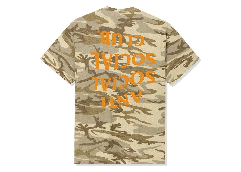 Anti Social Social Club Mind Play Tee Desert Camo
