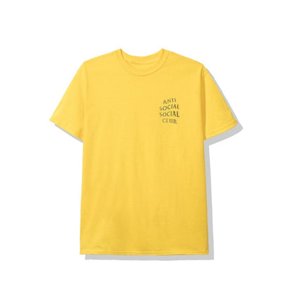 Anti Social Social Club Misprint Tee (FW19) Yellow