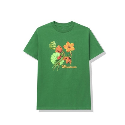 Anti Social Social Club Montana Tee Green