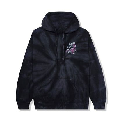 Anti Social Social Club Moodsting Hoodie Black Tie Dye