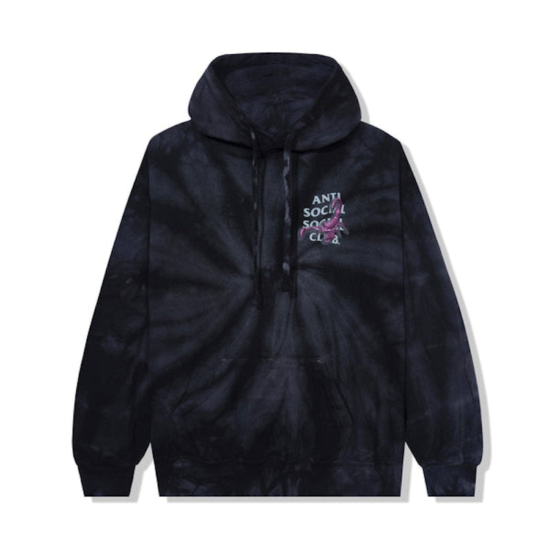 Anti Social Social Club Moodsting Hoodie Black Tie Dye
