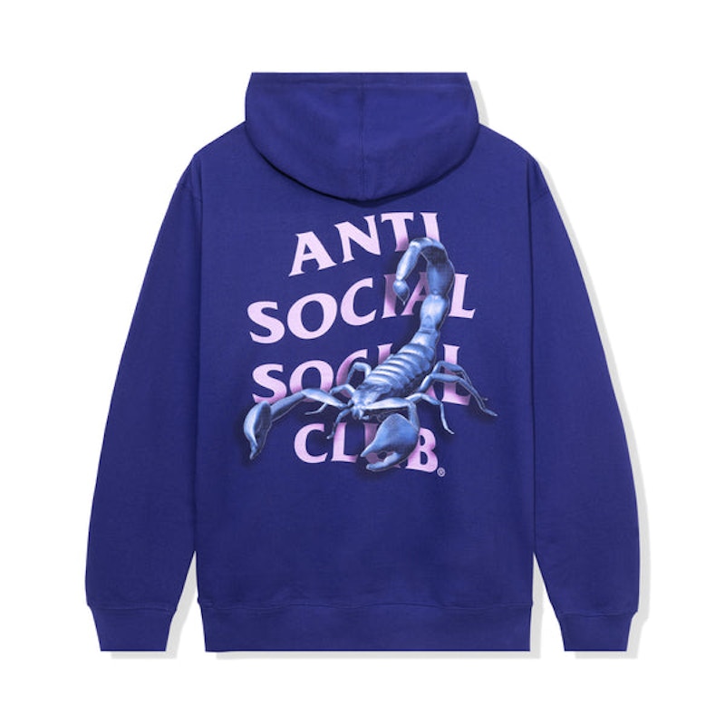 Anti Social Social Club Moodsting Hoodie Purple