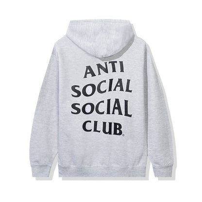 Anti Social Social Club Mouthful Hoodie Grey