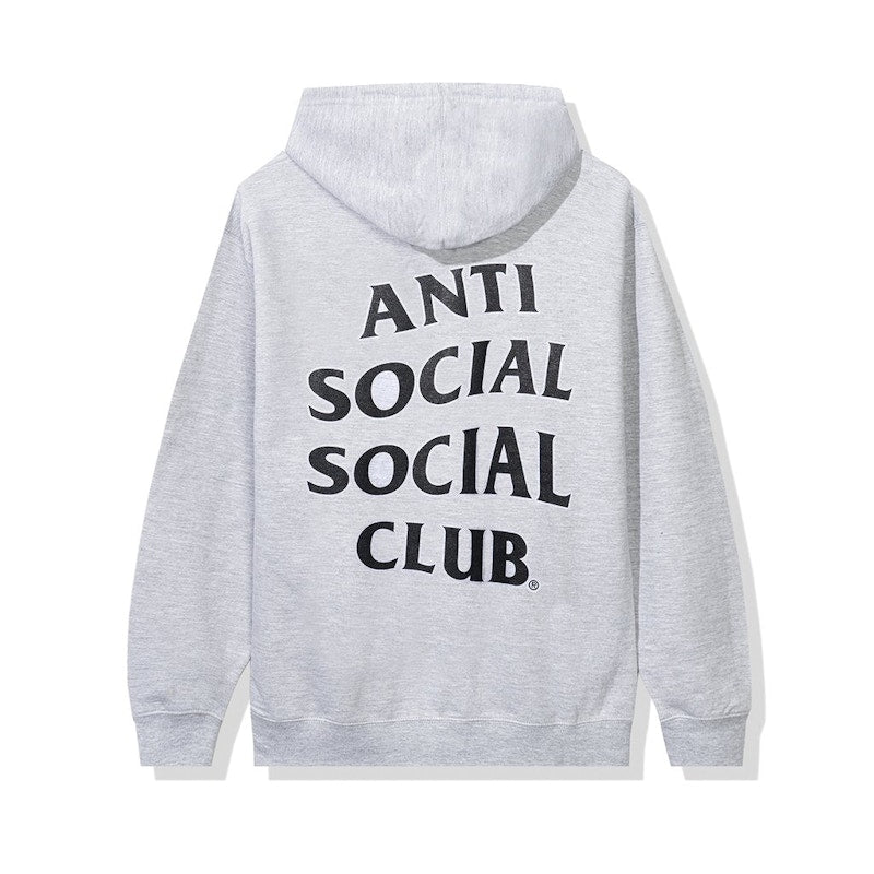 Anti Social Social Club Mouthful Hoodie Grey