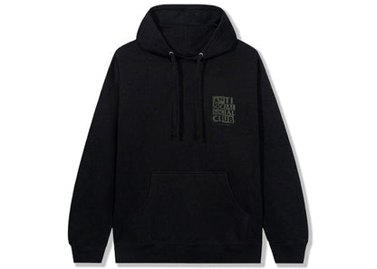 Anti Social Social Club Muted Hoodie Black