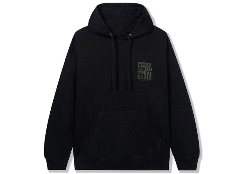 Anti Social Social Club Muted Hoodie Black