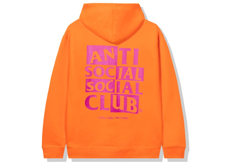 Anti Social Social Club Muted Hoodie Orange