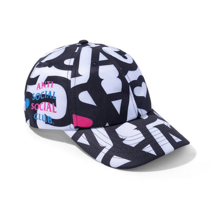 Anti Social Social Club Negative Space Cap White