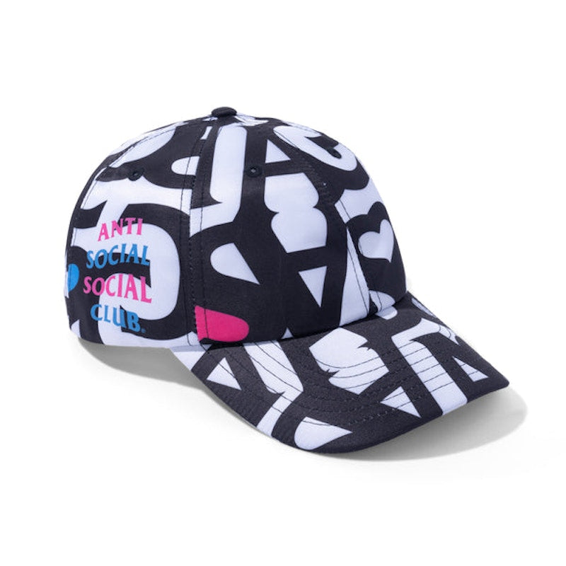 Anti Social Social Club Negative Space Cap White