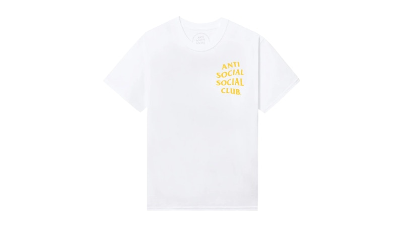 Anti Social Social Club Negative Thoughts Tee White