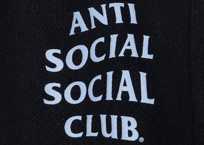 Anti Social Social Club Never Made The Team Mesh Shorts Black