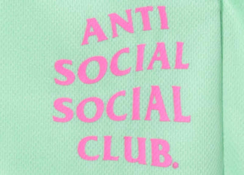 Anti Social Social Club Never Made The Team Mesh Shorts Mint