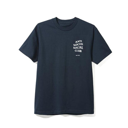Anti Social Social Club New York Logo Tee Navy