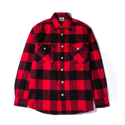 Anti Social Social Club No Expectations Flannel Black/Red