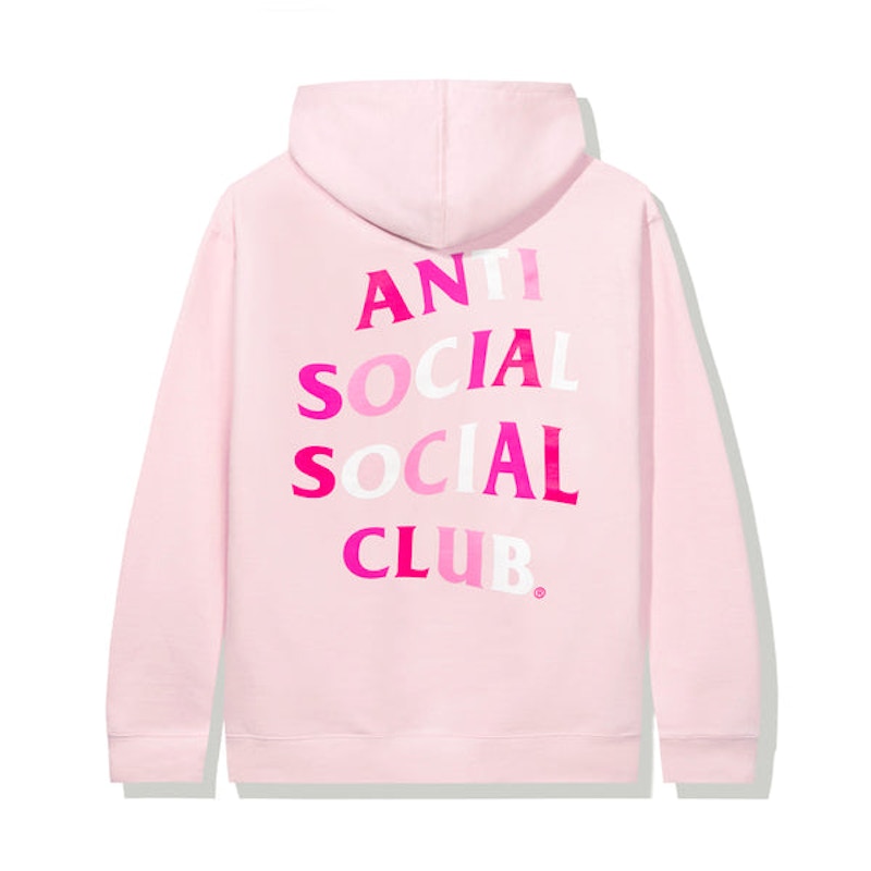 Anti Social Social Club No Hope For Us Hoodie Pink