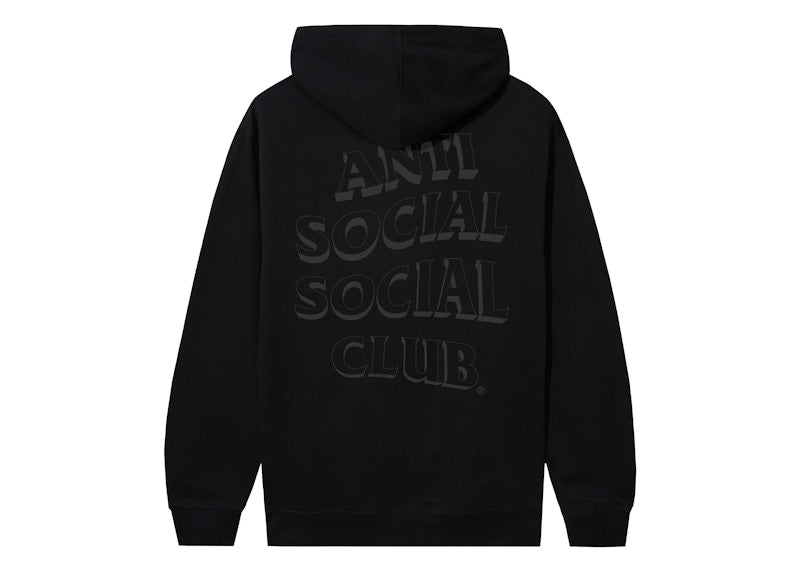 Anti Social Social Club Nonchalant Hoodie Black
