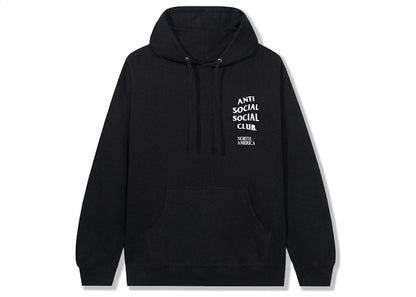 Anti Social Social Club North America Hoodie Black