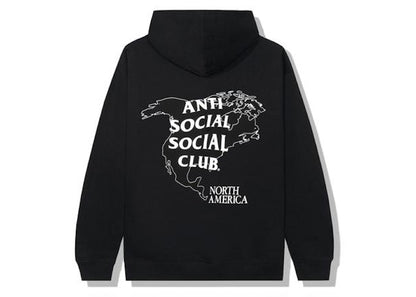 Anti Social Social Club North America Hoodie Black
