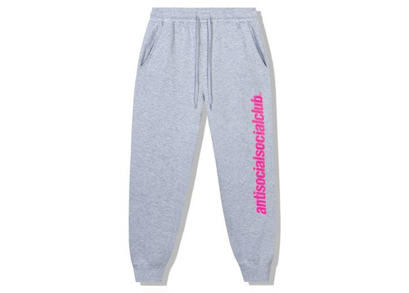 Anti Social Social Club Official Sweatpants Grey