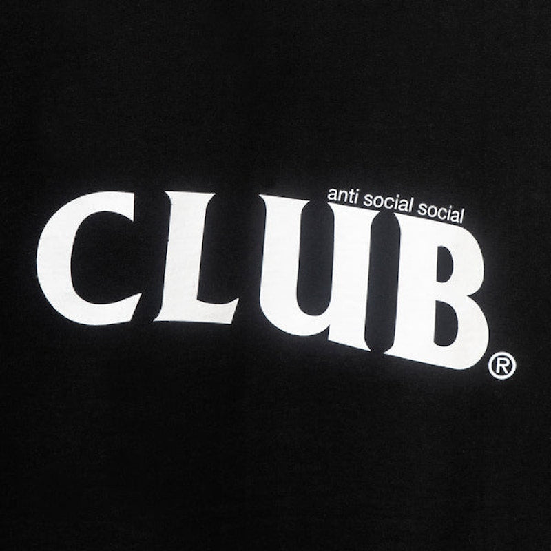 Anti Social Social Club Oh That Club Hoodie Black