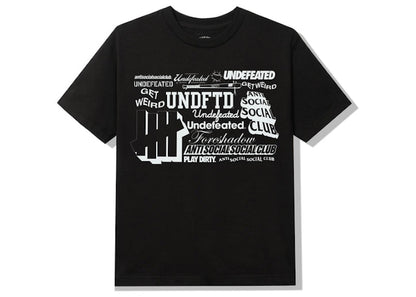 Anti Social Social Club Origin Story T-shirt Black