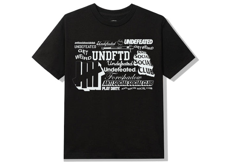 Anti Social Social Club Origin Story T-shirt Black