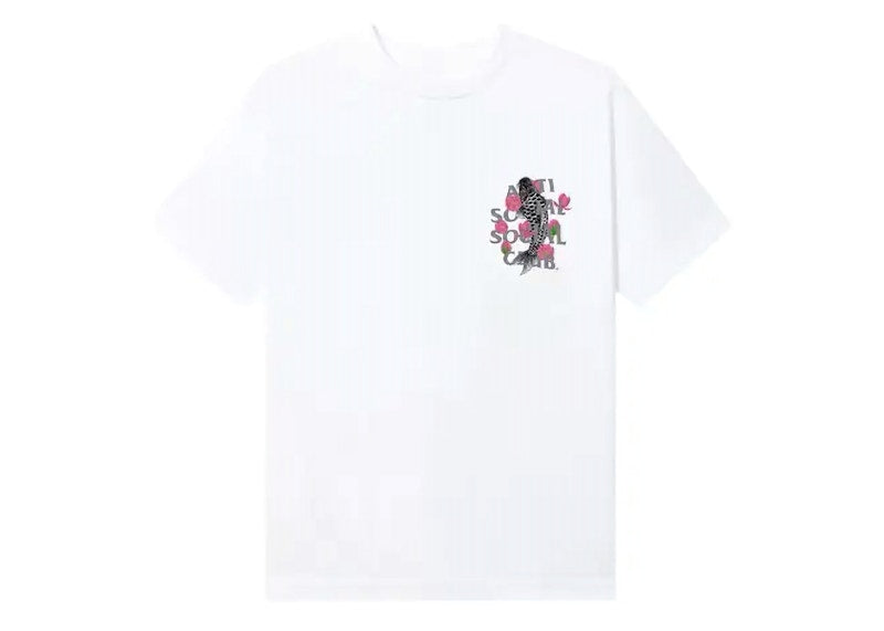 Anti Social Social Club Ornamental 3M Tee White