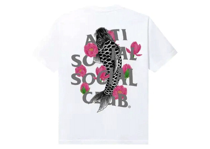 Anti Social Social Club Ornamental 3M Tee White