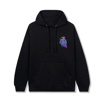 Anti Social Social Club Out Of Time Hoodie Black
