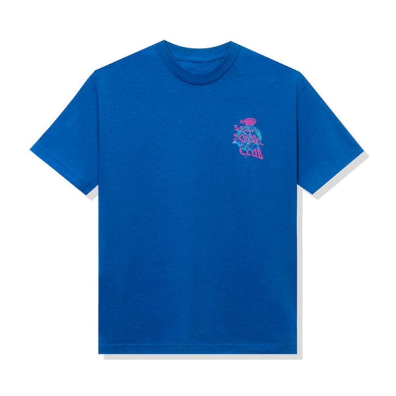 Anti Social Social Club Out Of Time T-shirt Blue