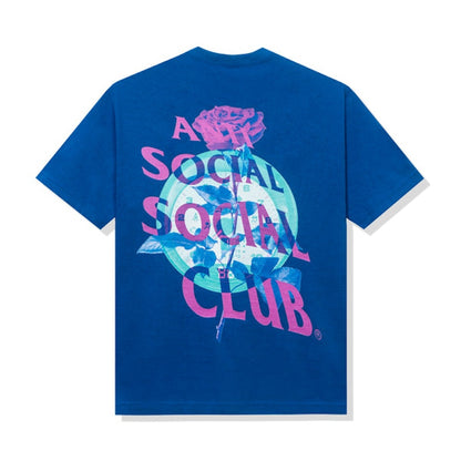 Anti Social Social Club Out Of Time T-shirt Blue