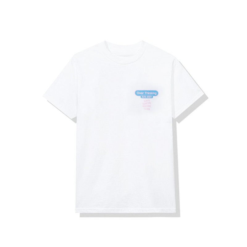 Anti Social Social Club Over Thinking 21 Tee White