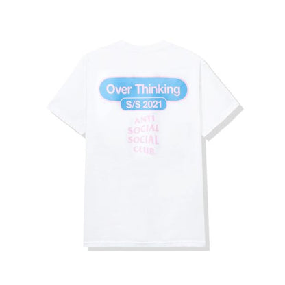 Anti Social Social Club Over Thinking 21 Tee White