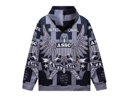 Anti Social Social Club Overanxious Hoodie Black