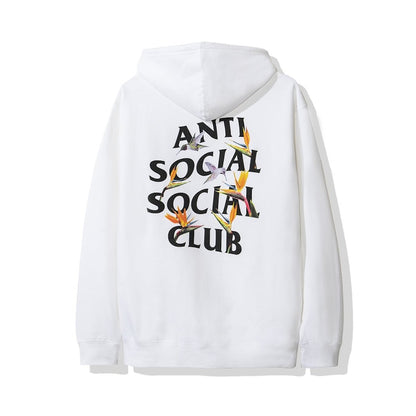 Anti Social Social Club Pair Of Dice Hoodie (FW19) White
