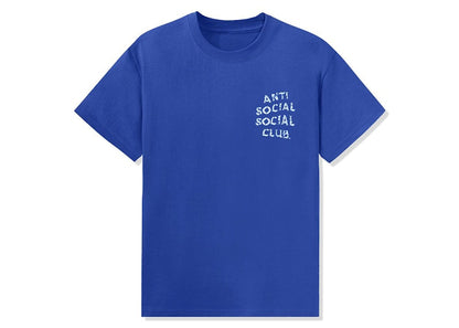 Anti Social Social Club Partly Cloud Tee Royal Blue