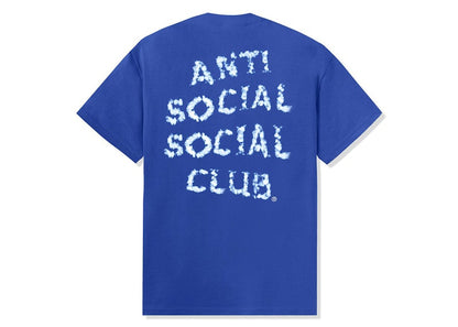 Anti Social Social Club Partly Cloud Tee Royal Blue