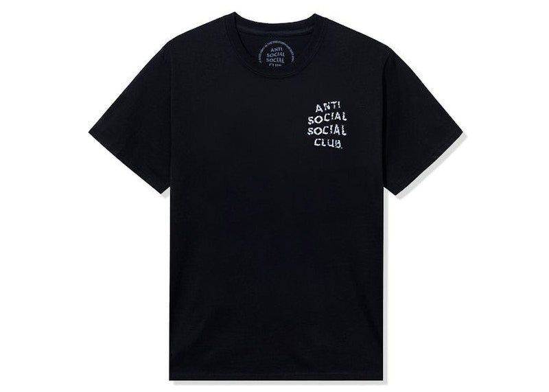 Anti Social Social Club Partly Cloudy Tee Black