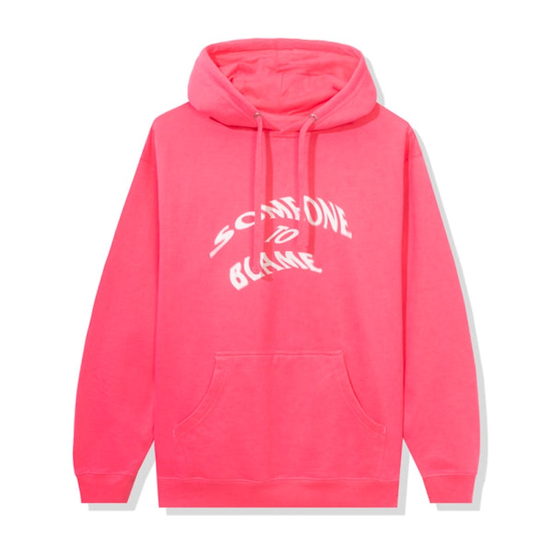Anti Social Social Club Passing Fad Hoodie Pink